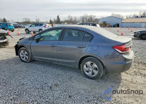 2013 Honda Civic Lx from USA, damaged, VIN 19XFB2F5XDE093531